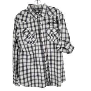 Blac Label Premium Long Sleeve Button Up Size XL